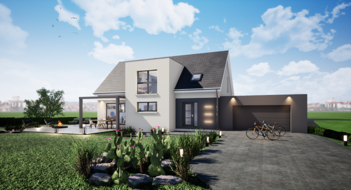 Projet de construction maison neuve près de Sausheim Haut-Rhin 68 à 535 100 €