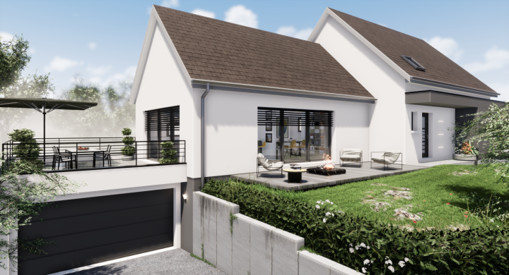 Projet de construction maison neuve près de Obernai Bas-Rhin 67 à 708 500 €