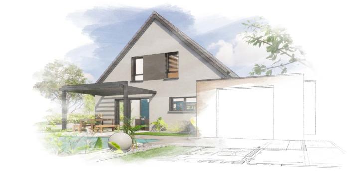 Projet de construction maison neuve près de Kilstett Bas-Rhin 67 à 439 200 €