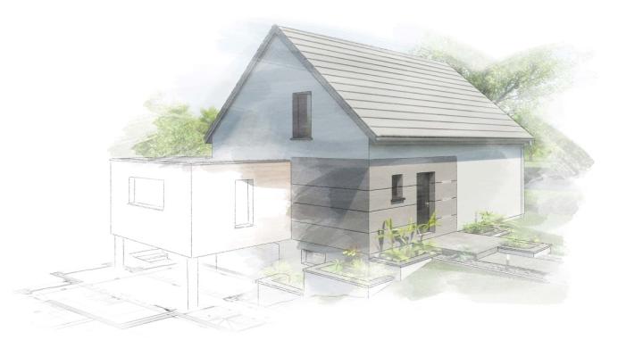 Projet de construction maison neuve près de Urmatt Bas-Rhin 67 à 309 400 €