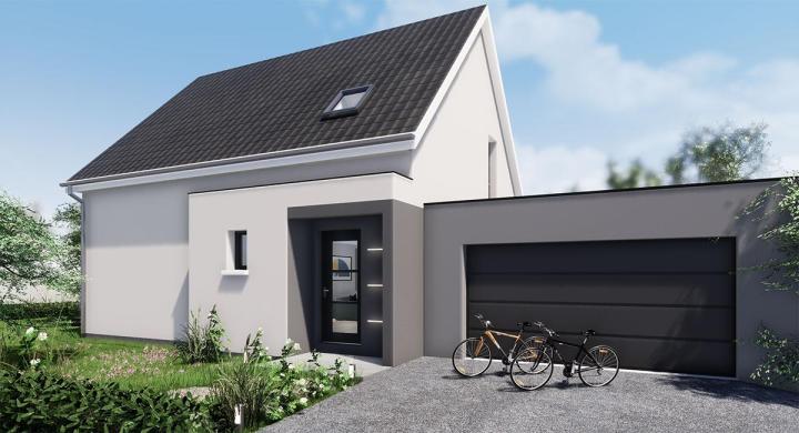 Projet de construction maison neuve près de Brumath Bas-Rhin 67 à 421 300 €