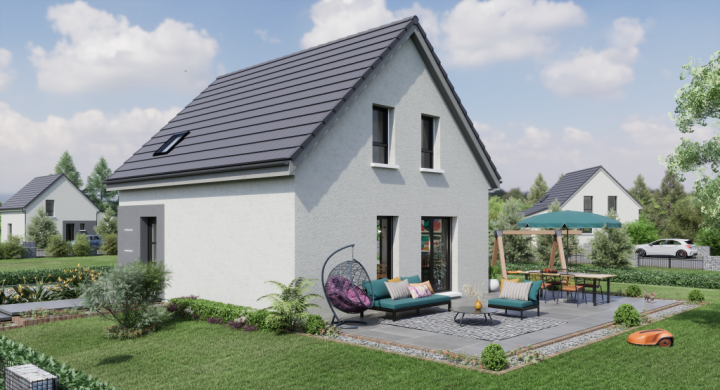 Projet de construction maison neuve près de Huttenheim Bas-Rhin 67 à 290 800 €