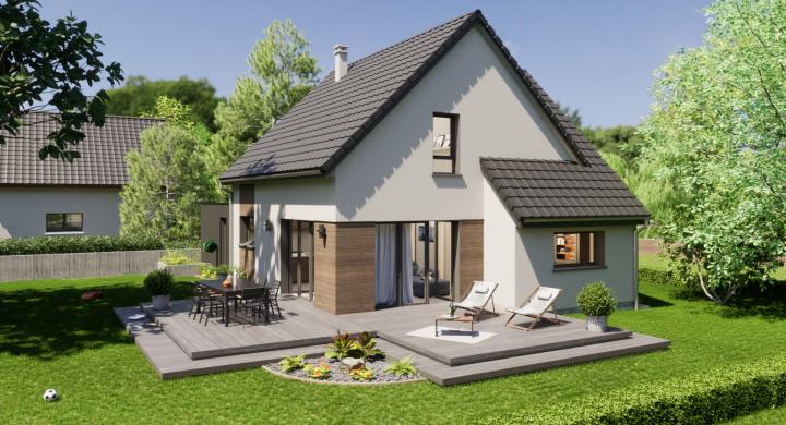 Projet de construction maison neuve près de Dinsheim sur Bruche Bas-Rhin 67 à 388 700 €