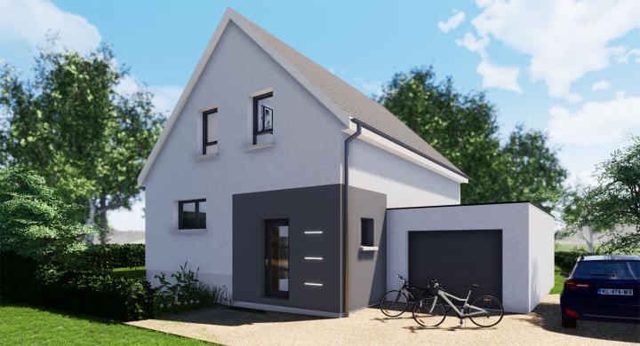 Projet de construction maison neuve près de Vézelois Territoire de Belfort 90 à 279 500 €