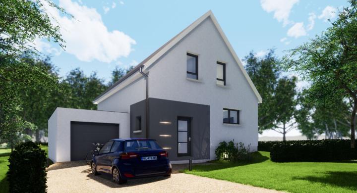 Projet de construction maison neuve près de La Walck Bas-Rhin 67 à 262 300 €