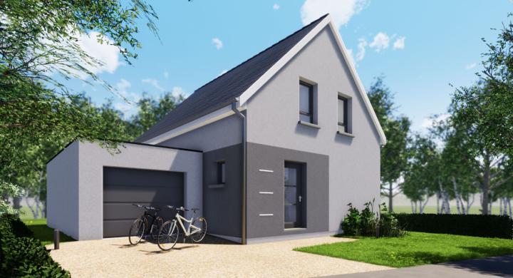 Projet de construction maison neuve près de Rougegoutte Territoire de Belfort 90 à 229 912 €
