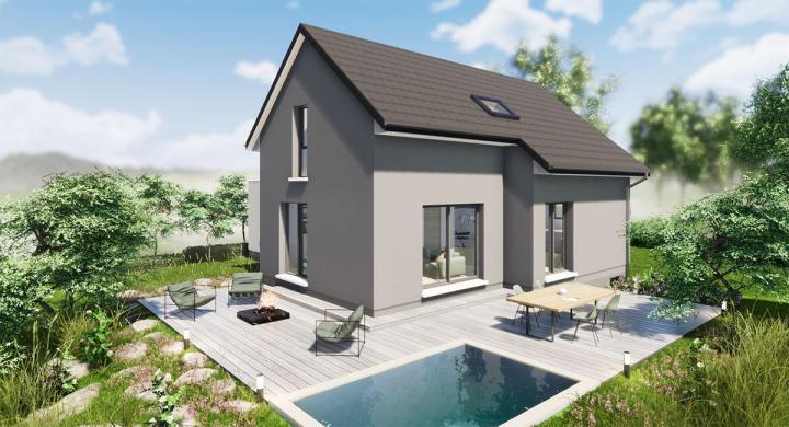 Projet de construction maison neuve près de Wasselonne Bas-Rhin 67 à 318 430 €