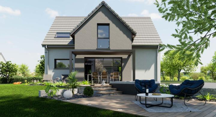 Projet de construction maison neuve près de Entzheim Bas-Rhin 67 à 612 000 €