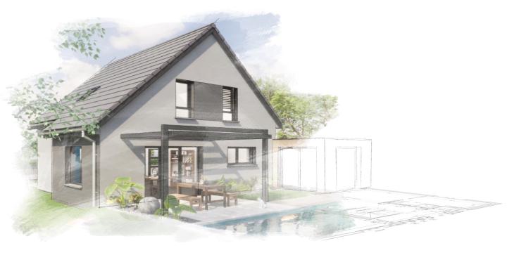Projet de construction maison neuve près de Chaux Territoire de Belfort 90 à 220 112 €