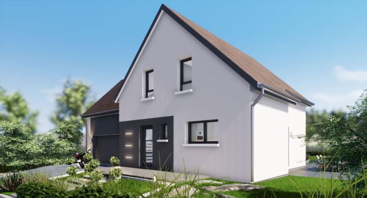 Projet de construction maison neuve près de Oberentzen Haut-Rhin 68 à 294 800 €