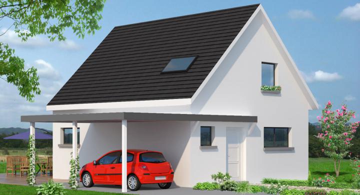 Projet de construction maison neuve près de Benfeld Bas-Rhin 67 à 310 000 €