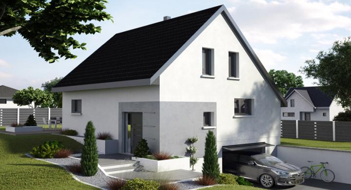 Projet de construction maison neuve près de Soultz sous Forêts Bas-Rhin 67 à 285 000 €