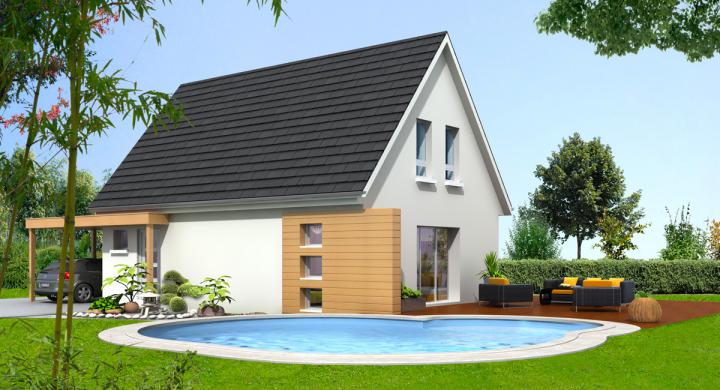 Projet de construction maison neuve près de Wissembourg Bas-Rhin 67 à 308 900 €