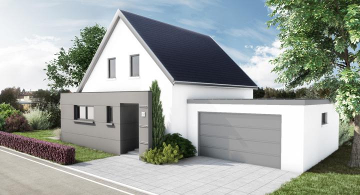 Projet de construction maison neuve près de Pfastatt Haut-Rhin 68 à 355 100 €