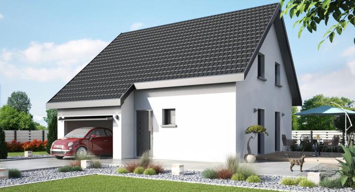 Projet de construction maison neuve près de Steinbrunn-le-Haut Haut-Rhin 68 à 321 550 €