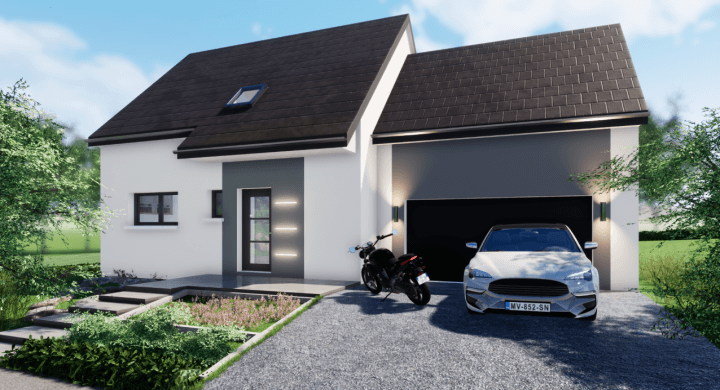 Projet de construction maison neuve près de Vézelois Territoire de Belfort 90 à 324 235 €