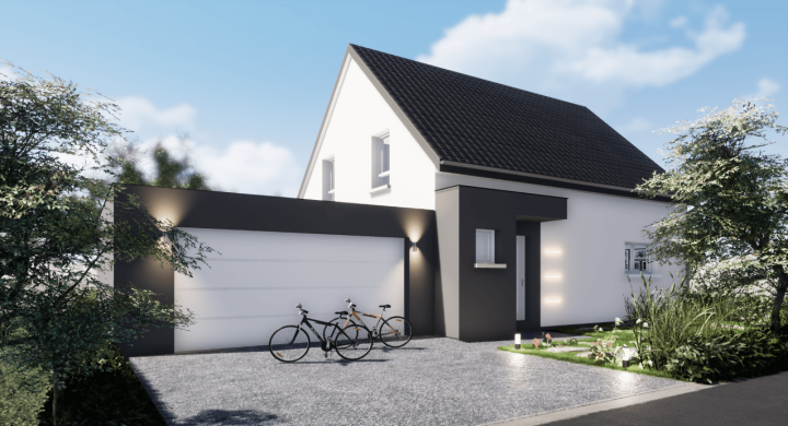 Projet de construction maison neuve près de Bernwiller Haut-Rhin 68 à 312 500 €