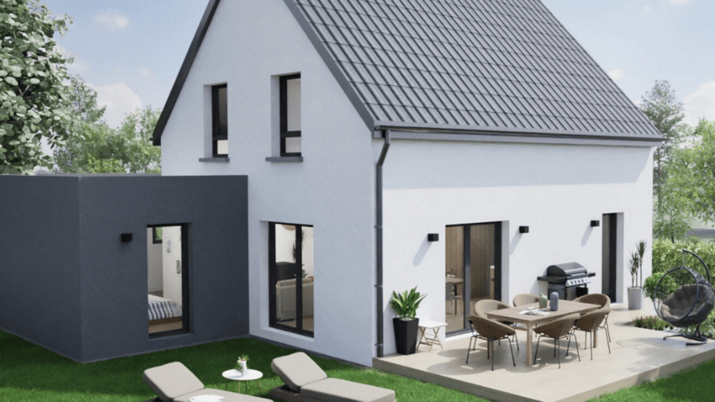 maison moderne et evolutive