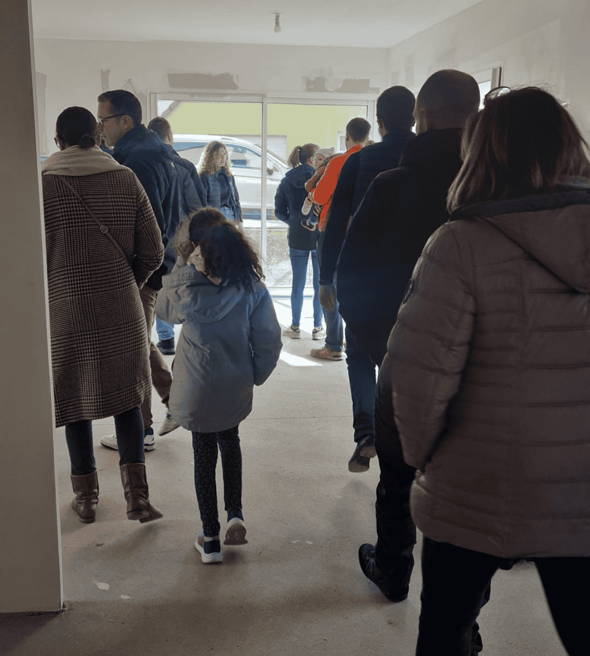 visiteurs maison individuelle portes ouvertes
