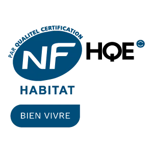 Logo de la certification NF Habitat HQE 
