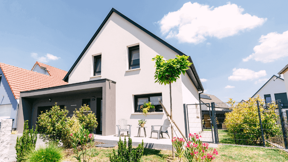 maison design avec garage