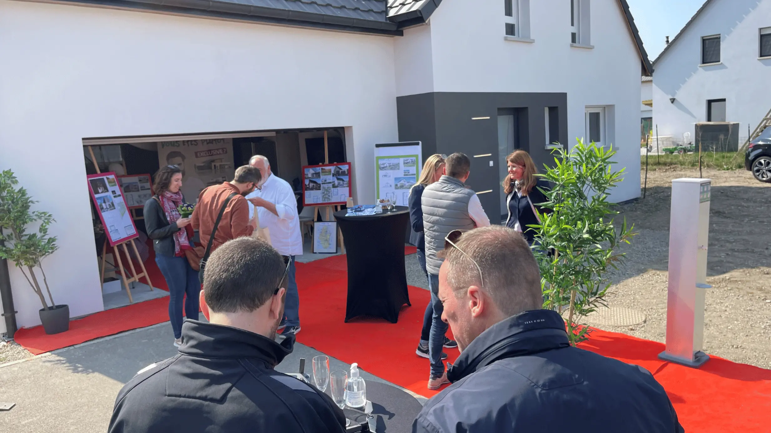 accueil des visiteurs portes ouvertes maison