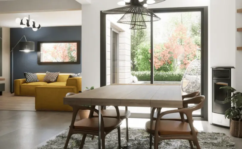 salon interieur design et evolutif